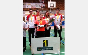 CHAMPIONS D'ACADEMIE EN ROUTE VERS LE CHAMPIONNAT DE FRANCE UNSS.