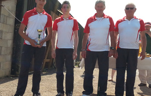 VAINQUEURS DE LA DEUXIEME MANCHE ET PREMIERS AU CLASSEMENT DES DEUX MANCHES