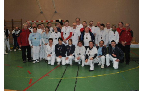 CHAMPIONNAT DE SAÔNE ET LOIRE SALLE 2013 ADULTES