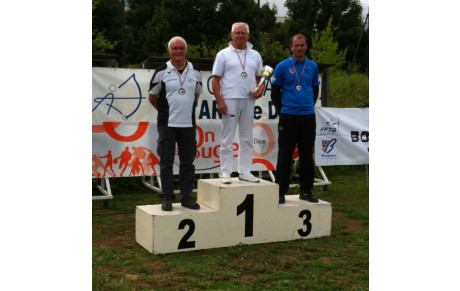 ALAIN MATHIEU, CHAMPION DE BOURGOGNE 70 M TOUTES CATEGORIES A DIJON