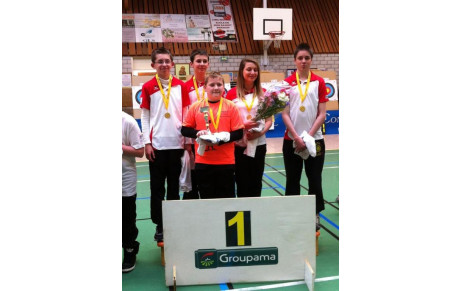 CHAMPIONS D'ACADEMIE EN ROUTE VERS LE CHAMPIONNAT DE FRANCE UNSS.