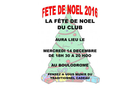 FETE DE NOEL AU CLUB