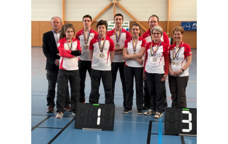 COUP DOUBLE POUR L'ACMB AU CHAMPIONNAT BOURGOGNE FRANCHE-COMTE PAR EQUIPES EN SALLE