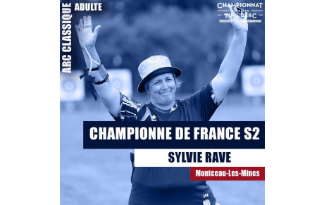 Arc Club Montceau : Sylvie Rave sacrée Championne de France !